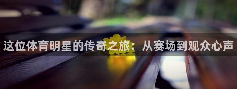 哈哈体育下载：这位体育明星的传奇之旅：从赛场到观众心声